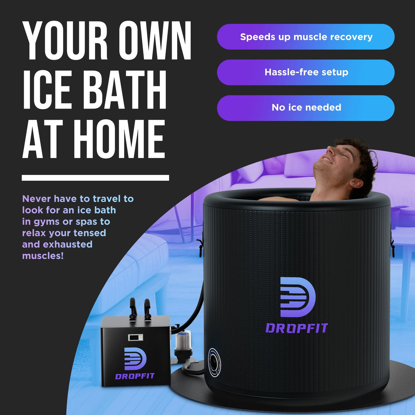 DropFit Cold Plunge Tub