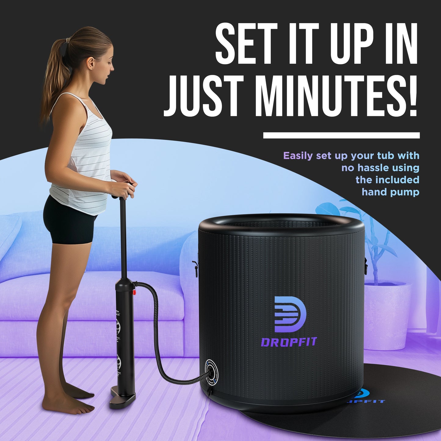 DropFit Cold Plunge Tub