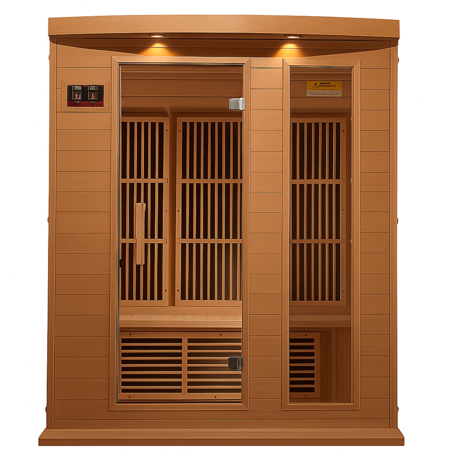 Dynamic Saunas 3-Person FAR Infrared Sauna in Canadian Hemlock