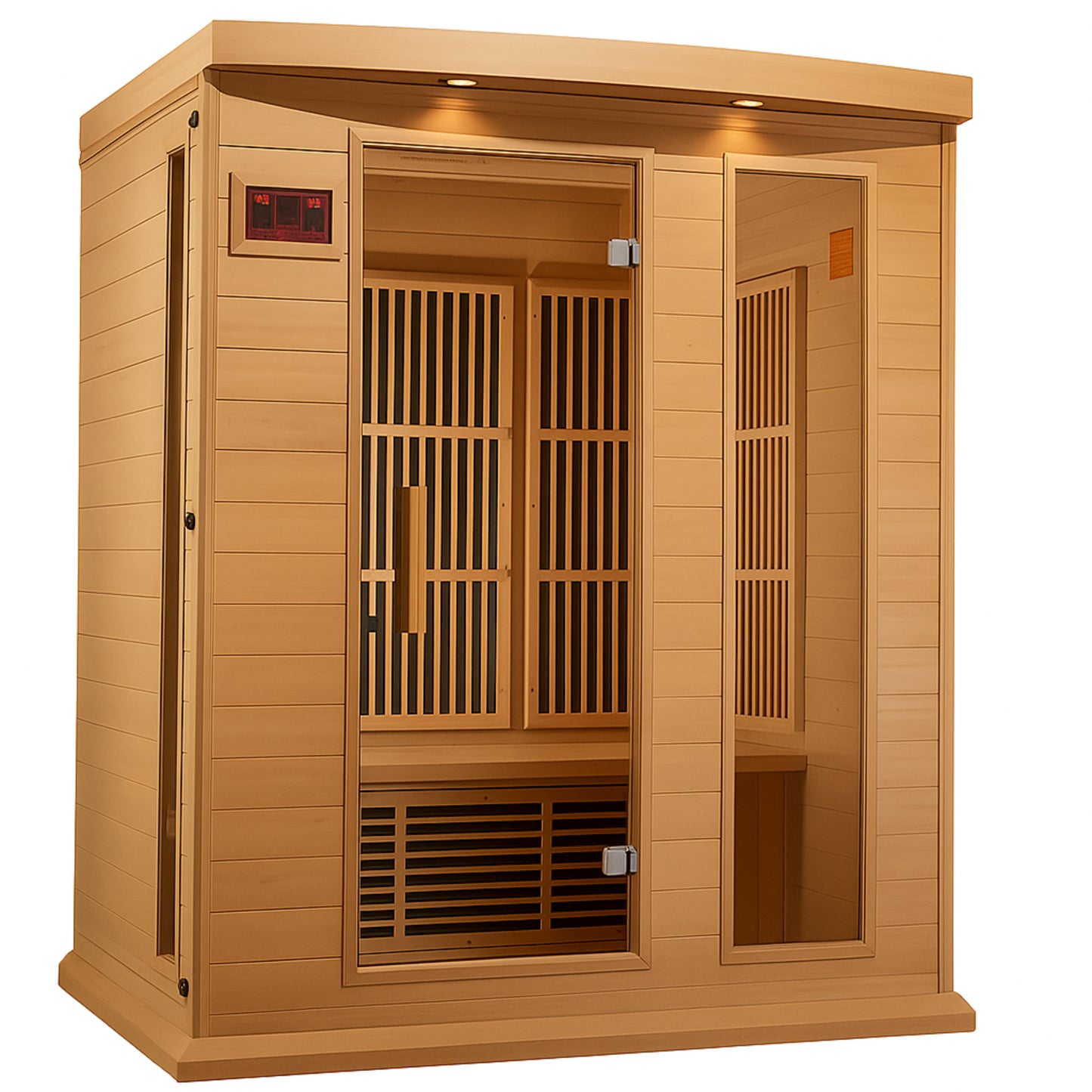Dynamic Saunas 3-Person FAR Infrared Sauna in Canadian Hemlock