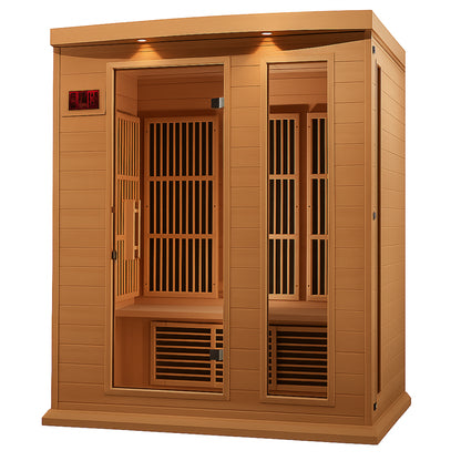 Dynamic Saunas 3-Person FAR Infrared Sauna in Canadian Hemlock