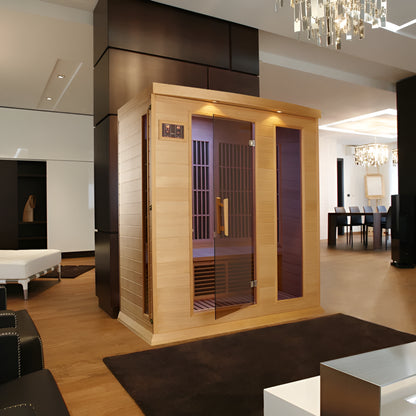 Dynamic Saunas 3-Person FAR Infrared Sauna in Canadian Hemlock