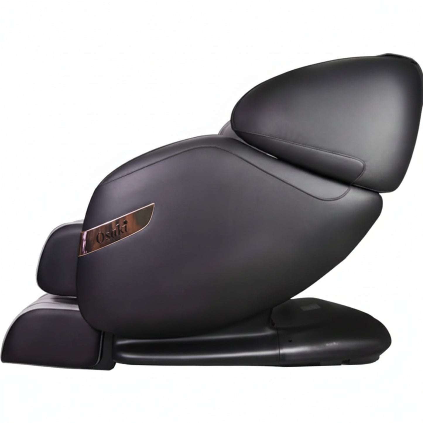 OS Champ Luxury Zero Gravity Full Body Massage Chair with L-Track and Bluetooth, Cream/Taupe
